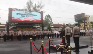 Polres Ciamis Jadikan Haornas ke-43 Momentum Bangun Budaya Hidup Sehat Personel