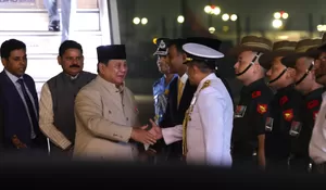 Prabowo Tiba di New Delhi, Siap Perkuat Peran Indonesia di KTT ke-18 BRICS
