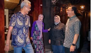 Anies Sambangi Rumah Ganjar, Momen Dua Eks Capres Ini Jadi Sorotan