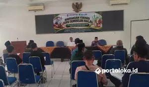 Disnakkan Ciamis Gelar Bimtek Peningkatan Kompetensi Penyembelih Hewan Guna Jamin Keamanan Pangan