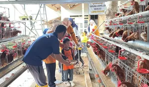 Kenalkan Program Pembinaan dan Ketahanan Pangan kepada Pelajar, Lapas Banjar Gelar Edu Explore