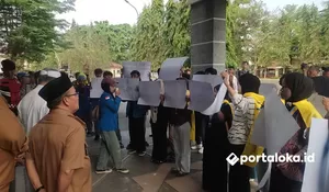PMII Geruduk Kantor Wali Kota Banjar, Minta Prioritaskan Pelayanan Dasar Masyarakat Daripada Beli Mobil Pejabat