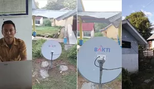 Tak Perlu Lagi Naik Bukit, Siswa-siswi SMPN 03 di Bima Kini Bisa Internetan di Sekolah