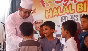 Gelar Syawalan Open House, Anggota DPR -RI Rizal Bawazier Tekankan Kerukunan Kader Partai 