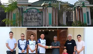 Bapas Muara Teweh Salurkan Sedekah Jumat untuk Hidangan Buka Puasa di Masjid Baitur Rahman