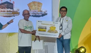 Pegadaian Kanwil XII Surabaya Umumkan Pemenang Grand Prize Badai Emas 2025