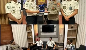 Sinergi Antarpenegak Hukum, Karutan Humbahas Kunjungi Polres Humbang Hasundutan