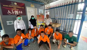 Lapas Rantauprapat Gelar Tes Urine Mendadak bagi WBP, Pastikan Lingkungan Bebas Narkoba