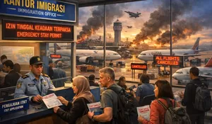 Konflik Timur Tengah Memanas, Kemenimipas Terbitkan Izin Tinggal Keadaan Terpaksa bagi WNA Terdampak