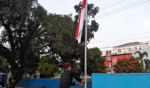 Hari Berkabung Nasional, Lapas Gunungtua Kibarkan Bendera Setengah Tiang