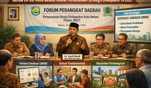 Ketua DPRD Kota Bekasi Kawal Perencanaan Strategis Diskopukm TA 2027