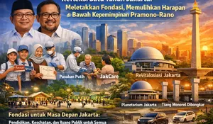 Refleksi Satu Tahun Jakarta: Meletakkan Fondasi, Memulihkan Harapan di Bawah Kepemimpinan Pramono-Rano