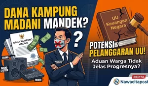Aduan Dana Kampung Madani Mandek, Inspektorat Bungkam, Ada Apa? 