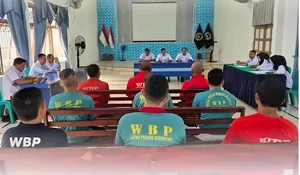 Lapas Padangsidimpuan Gelar Sidang TPP, Bahas Usulan 8 Warga Binaan Menjadi Tamping Pembinaan