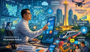 Profil Budi Awaluddin, Nakhoda Digitalisasi dan Keterbukaan Informasi DKI Jakarta