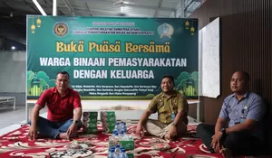 Bulan Suci Ramadan, Lapas Rantauprapat Gelar Buka Puasa Bersama Keluarga WBP