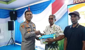 Polresta Sidoarjo Tanam Jagung Serentak Kuartal I, Komitmen Dukung Swasembada Pangan