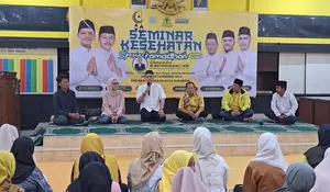 Tak Hanya Bagi Takjil, Golkar Surabaya Juga Edukasi Warga Lewat Seminar Puasa Sehat