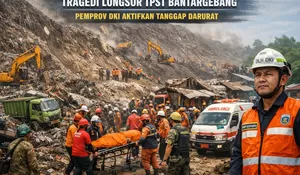 Tragedi Longsor TPST Bantargebang, Pemprov DKI Aktifkan Tanggap Darurat