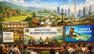 Matangkan RUU Administrasi Pertanahan, Kementerian ATR/BPN Gandeng KAPTI-AGRARIA
