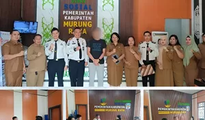 ‎Bapas Muara Teweh Lakukan Koordinasi dan Penerimaan Pelimpahan Klien Pidana Kerja Sosial