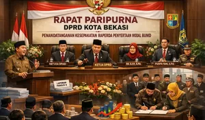 Perkuat Tata Kelola BUMD, DPRD dan Pemkot Bekasi Sepakati Raperda