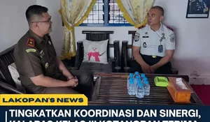 Tingkatkan Koordinasi dan Sinergi, Kalapas Kelas III Kotanopan Terima Kunjungan Kepala Cabang Kejaksaan Negeri Kotanopan