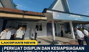 Perkuat Disiplin dan Kesiapsiagaan Seluruh Petugas, Lapas Kotanopan Laksanakan Apel Gabungan