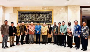 BMPTKKI Audiensi kepada Imam Besar Masjid Istiqlal/ Menteri Agama Prof. Dr. KH. Nasaruddin Umar
