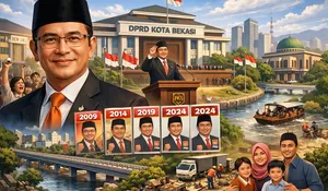 Dari Aktivis Mahasiswa Menuju Kursi Ketua DPRD Kota Bekasi, Berikut Ini Profil Dr. Sardi Efendi