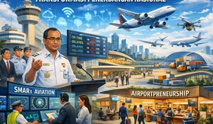 Digitalisasi dan Airportpreneurship Jadi Kunci, Menhub Serukan Transformasi Radikal Sektor Penerbangan