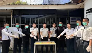 Antisipasi Gangguan Keamanan, Petugas Lapas Kotapinang Lakukan Penggeledahan Blok Hunian Warga Binaan