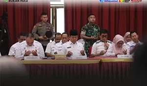 Wabup Syafaruddin Poti Hadiri High Level Meeting Provinsi Riau Guna Perkuat Sinergi Pengendalian Inflasi Selama Bulan Ramadhan 1447 Hijriah 