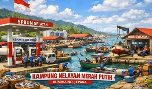 KKP Dorong Percepatan Pembangunan SPBUN di Kampung Nelayan Merah Putih Jepara