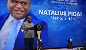 Menteri HAM: Pers Pilar Penting Pembangunan Hak Asasi Manusia di Indonesia