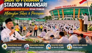 Salat Id Perdana di Stadion Pakansari, DPRD Kabupaten Bogor Desak Pemkab Matangkan Teknis