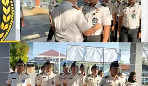 Apel Disiplin Pegawai, Karutan Rantau Berikan Pengarahan dan Lakukan Pengecekan Atribut
