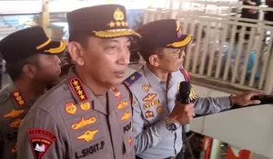 Kapolri Tinjau Pos Pelayanan Lebaran di Terminal Purabaya Bungurasih