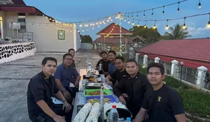 Tetap Siaga di Bulan Ramadhan, Regu Pengamanan Lapas Muara Teweh Perkuat Kebersamaan Melalui Buka Puasa Bersama