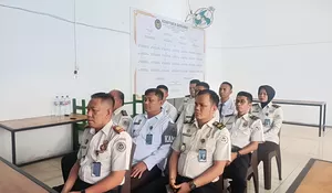 Lapas Gunungtua Ikuti Pengarahan Kesiapan Layanan Kunjungan Idul Fitri 1447 H Secara Virtual