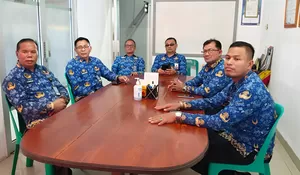 Menyambut Lebaran, Lapas Gunungsitoli Ikuti Arahan Virtual Kesiapan Pelayanan Kunjungan