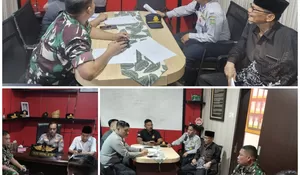 Jelang Malam Takbiran, Kapolsek Tualang Pimpin Rapat Koordinasi Pengamanan