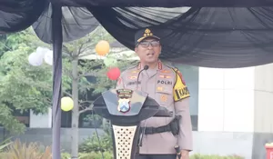 Polresta Sidoarjo Gelar Apel Siaga Malam Takbir Idul Fitri 1447 H