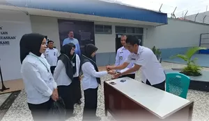 Lapas Padangsidimpuan Gelar Simulasi Layanan Kunjungan Jelang Idul Fitri 1447H
