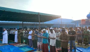 Rayakan Idul Fitri 1447 H, Lapas Gunungtua Gelar Sholat IED Secara Berjamaah