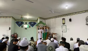 Khidmat dan Penuh Kebersamaan, Warga Binaan Lapas Muara Teweh Laksanakan Sholat Idul Fitri 1447 H