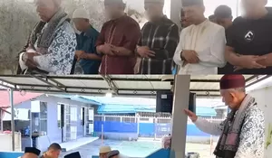 Semangat Kemenangan, WBP Rutan Natal Antusias Ikuti Sholat Idul Fitri Berjamaah