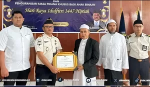 Rutan Rantau Berikan Apresiasi kepada Kementerian Agama Kabupaten Tapin