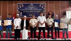 Rutan Rantau Serahkan Remisi Khusus Idul Fitri 1447 H kepada Narapidana