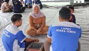 Akhir yang Hangat di Hari Raya, Lapas Muara Teweh Tutup Layanan Kunjungan dengan Nuansa Kebersamaan dan Kemanusiaan